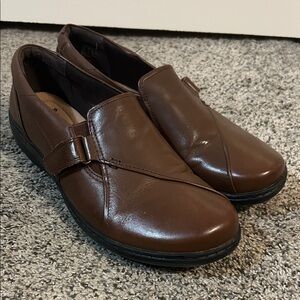 Clarks Women's Dark Brown Loafers